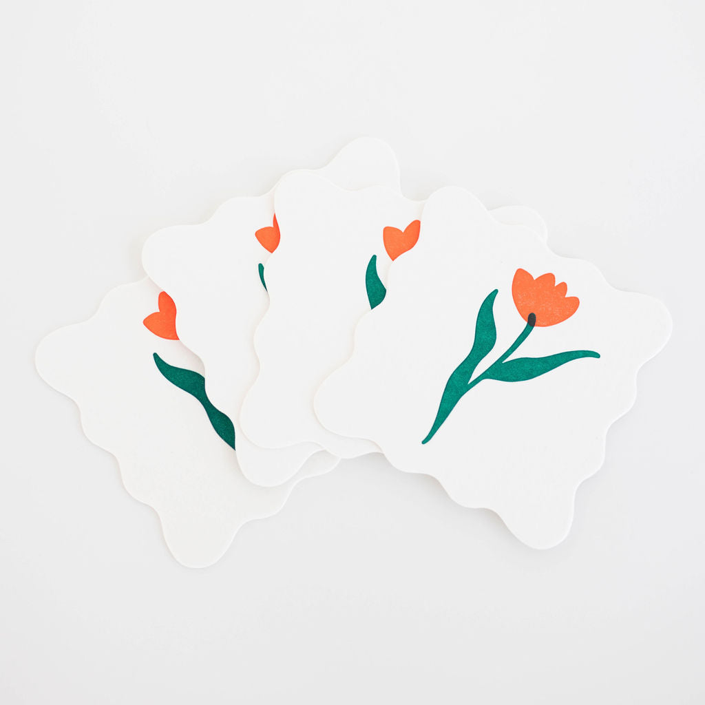 Tulip Coasters (set of 8)