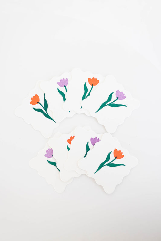 Tulip Coasters (set of 8)