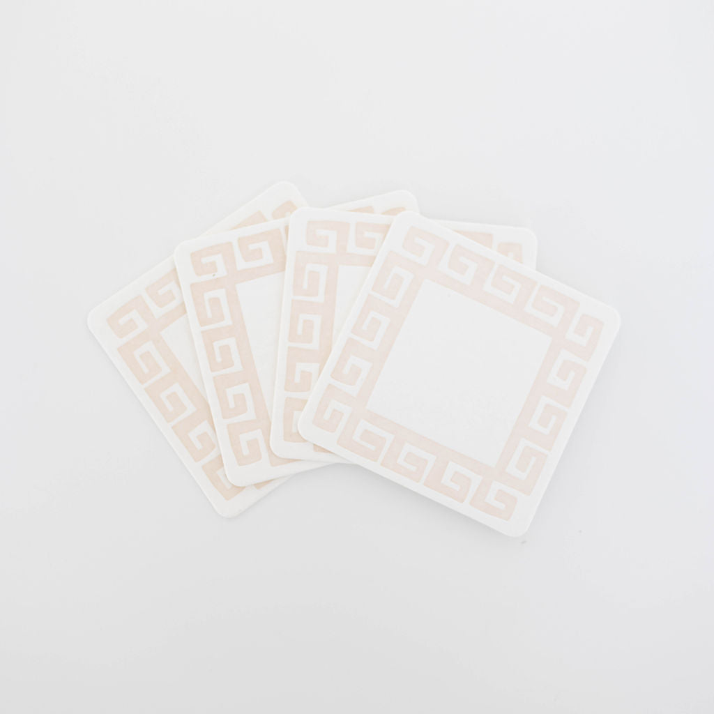 Greek Key Coasters (set of 8)