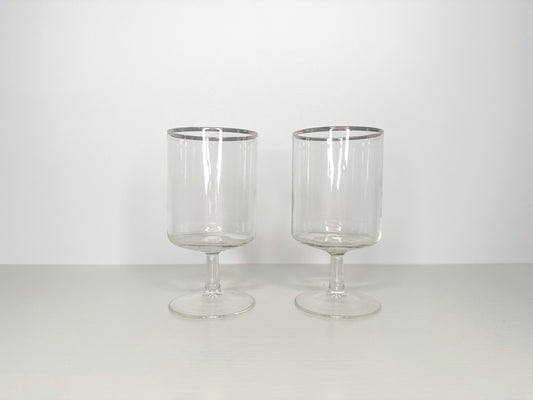 Sydney Rocks Footed Glass